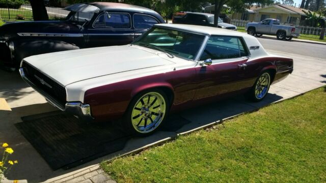 1967 White Ford Thunderbird Coupe