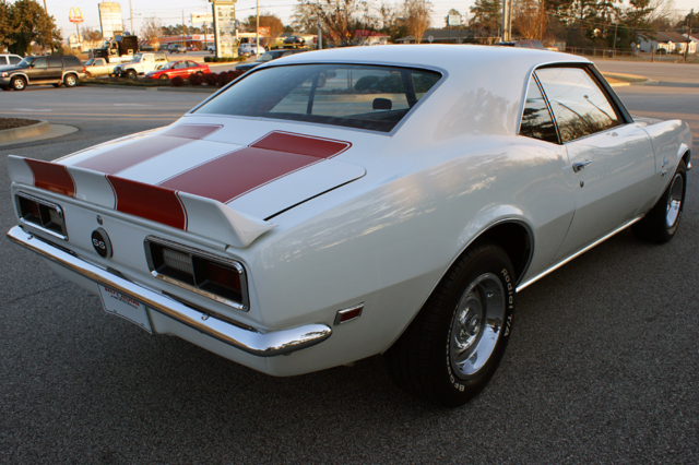 1968 White Chevrolet Camaro Coupe