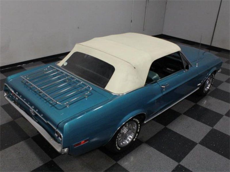 1968 Silver Ford Mustang