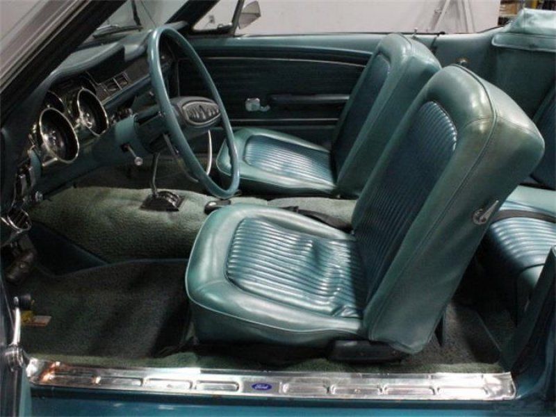 1968 Silver Ford Mustang