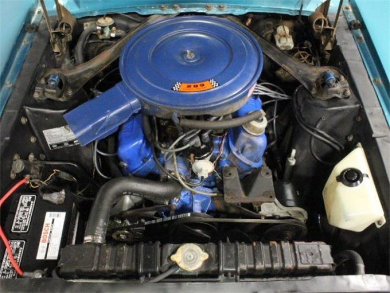 1968 Silver Ford Mustang