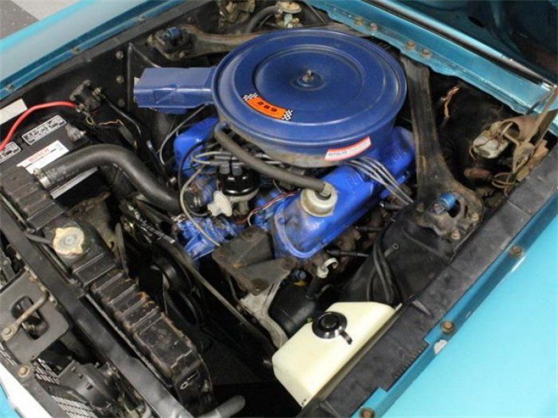 1968 Silver Ford Mustang