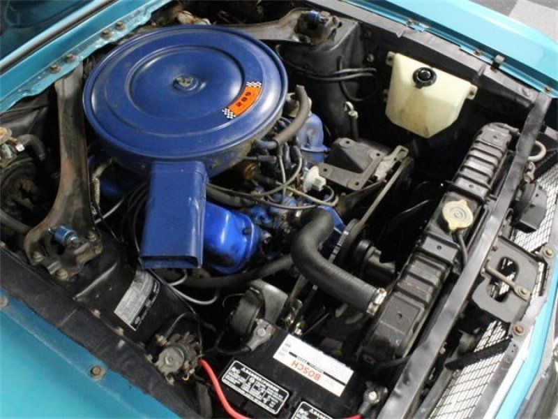 1968 Silver Ford Mustang