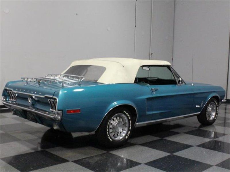 1968 Silver Ford Mustang