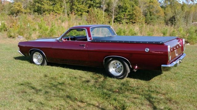 1968 Burgundy Ford Ranchero Is it a car or is it a truck? You decide...