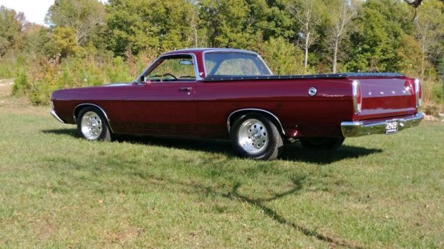 1968 Burgundy Ford Ranchero Is it a car or is it a truck? You decide...