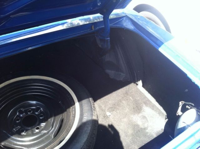 1968 Blue Ford Mustang Coupe