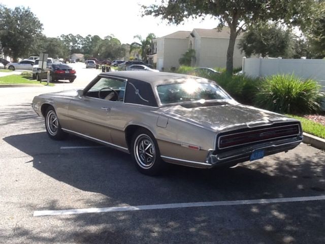 1968 Gold Ford Thunderbird Coupe