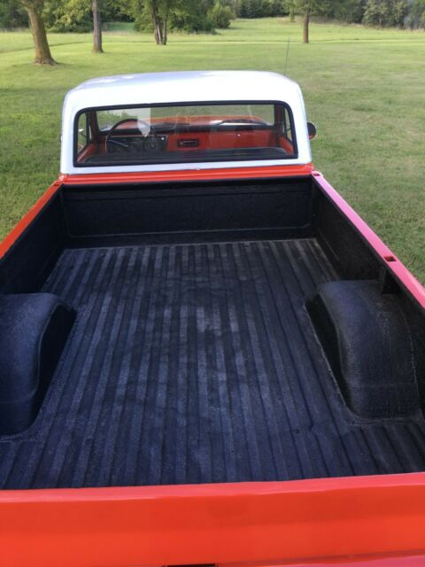 1969 Orange/White Top Chevrolet C-10 LWB