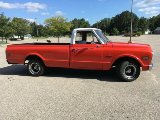 1969 Orange/White Top Chevrolet C-10 LWB