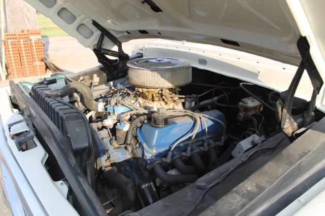 1969 White Ford F-100 Standard Cab Pickup