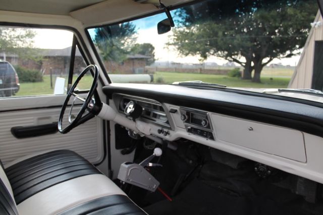 1969 White Ford F-100 Standard Cab Pickup