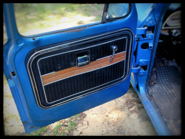 1969 Blue Ford F-100