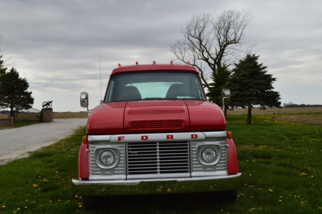 1969 Red Ford F-100