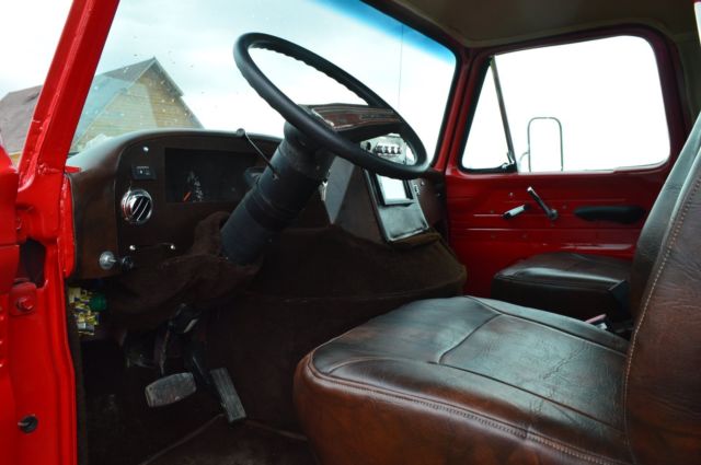 1969 Red Ford F-100