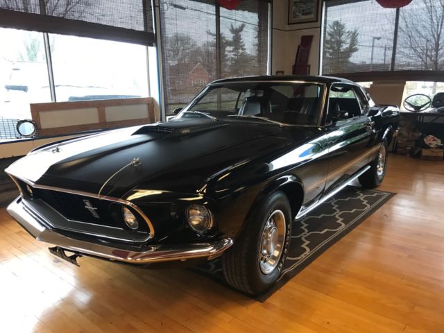 1969 Black and Gold Ford Mustang Coupe