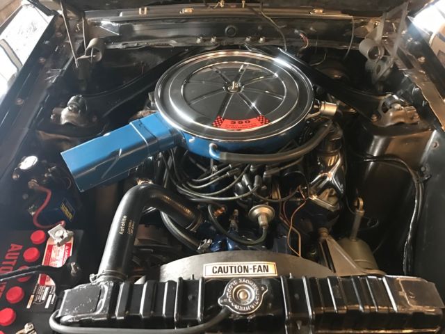 1969 Black and Gold Ford Mustang Coupe