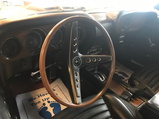 1969 Black and Gold Ford Mustang Coupe