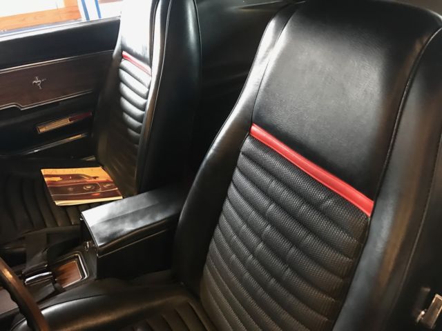 1969 Black and Gold Ford Mustang Coupe