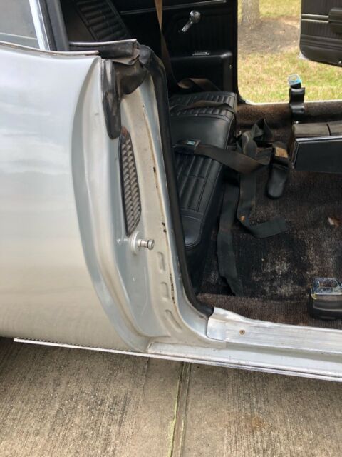 1969 Silver Pontiac Firebird Coupe