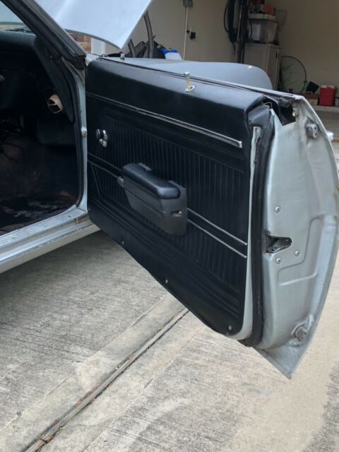 1969 Silver Pontiac Firebird Coupe