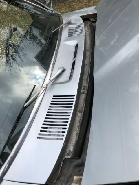 1969 Silver Pontiac Firebird Coupe