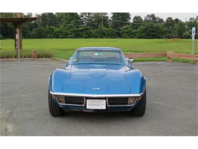 1970 Blue Chevrolet Corvette