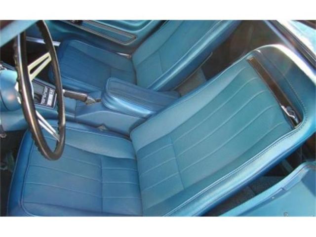 1970 Blue Chevrolet Corvette