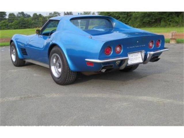 1970 Blue Chevrolet Corvette