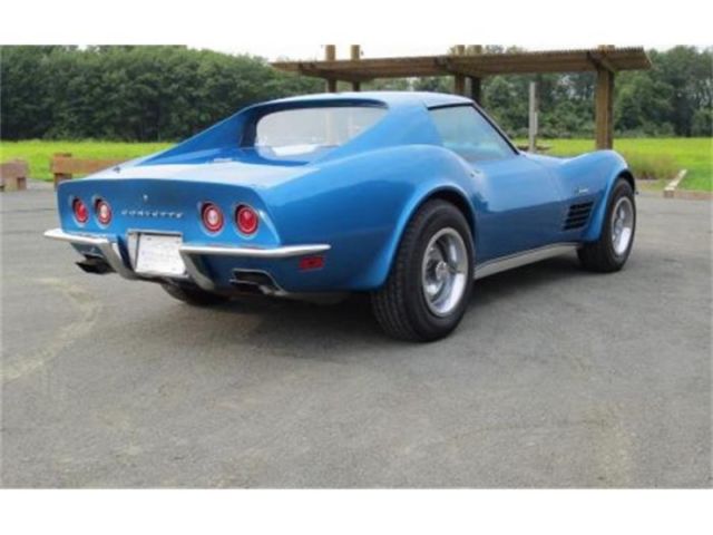 1970 Blue Chevrolet Corvette