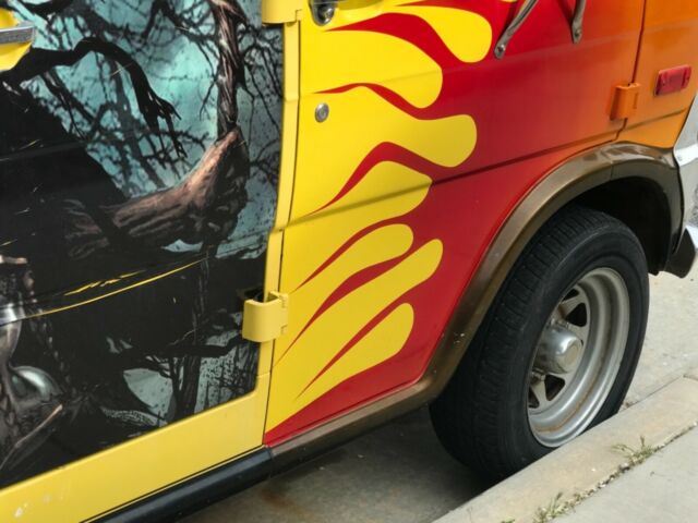 1970 Yellow Ford E-Series Van Van Camper