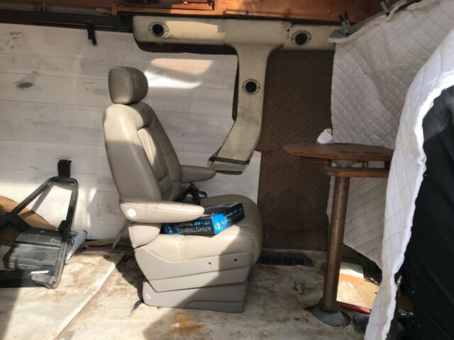 1970 Yellow Ford E-Series Van Van Camper