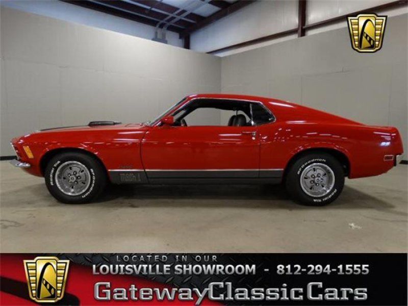 1970 Red Ford Mustang