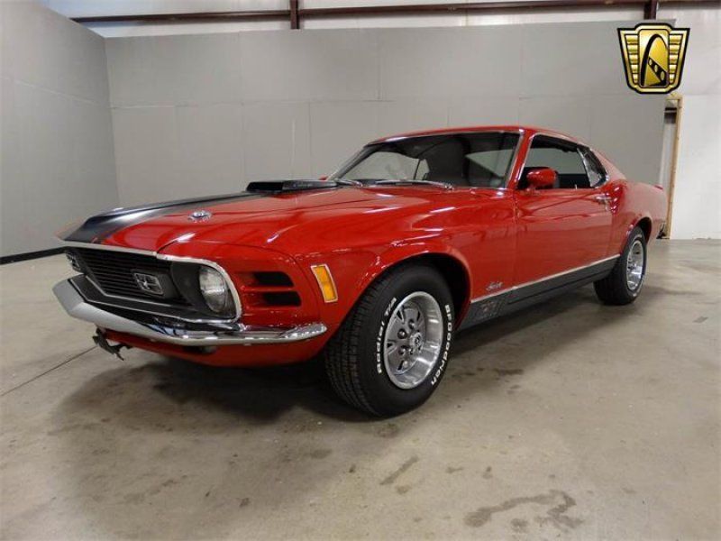 1970 Red Ford Mustang