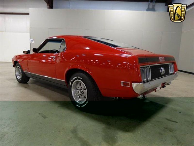 1970 Red Ford Mustang