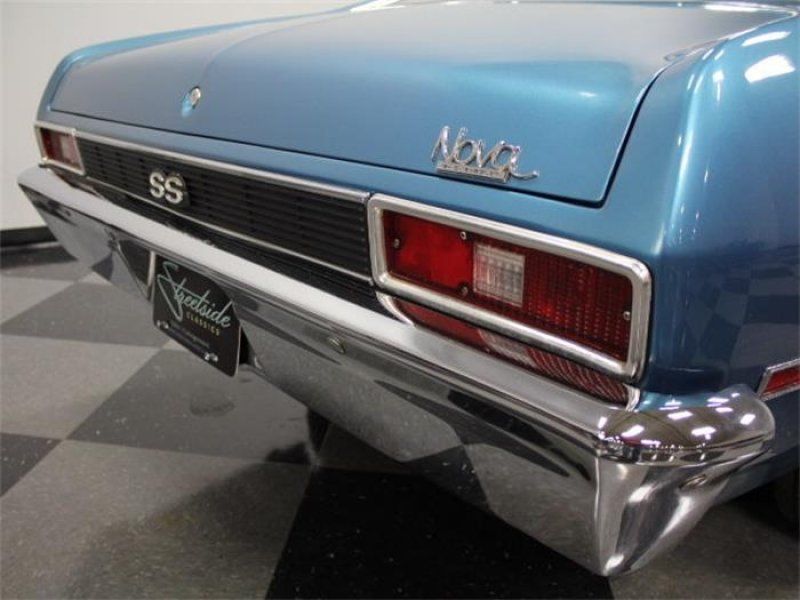 1971 Blue Chevrolet Nova