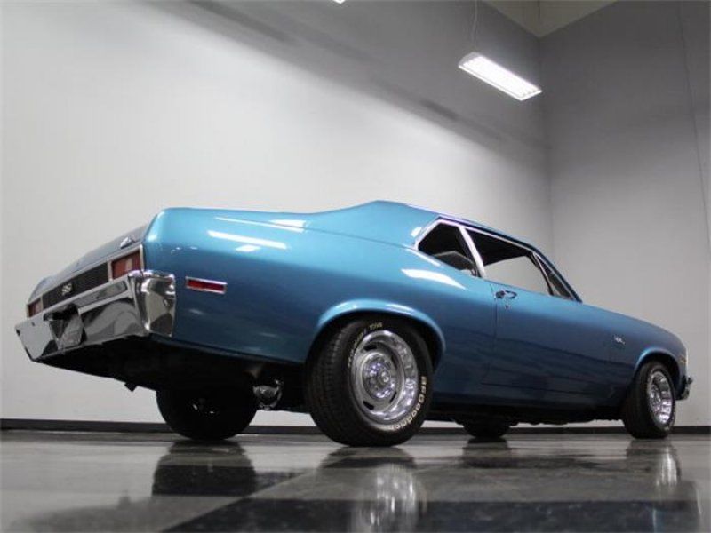 1971 Blue Chevrolet Nova