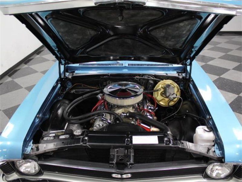 1971 Blue Chevrolet Nova