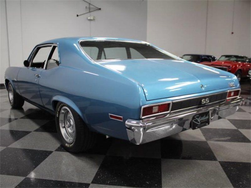 1971 Blue Chevrolet Nova