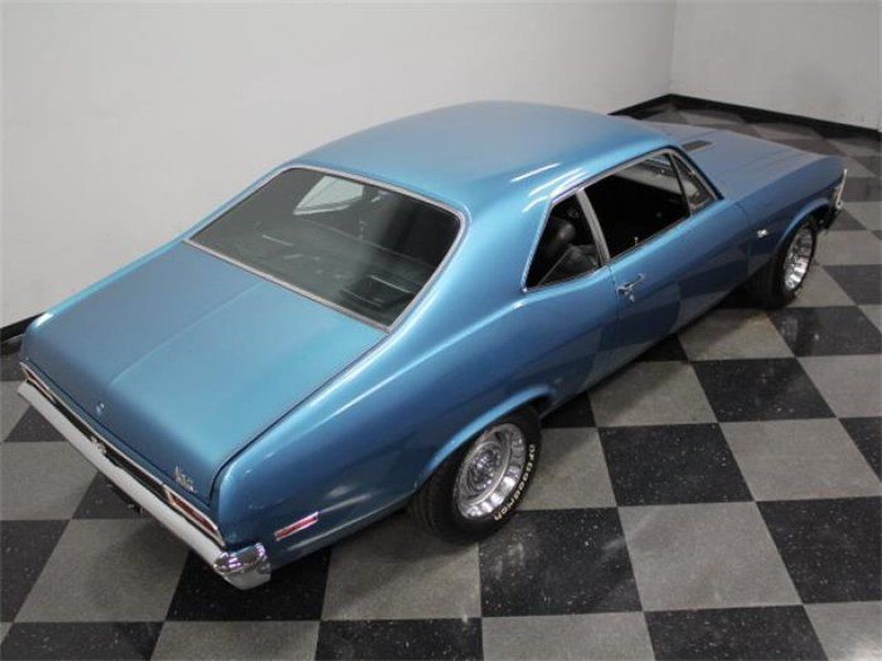 1971 Blue Chevrolet Nova