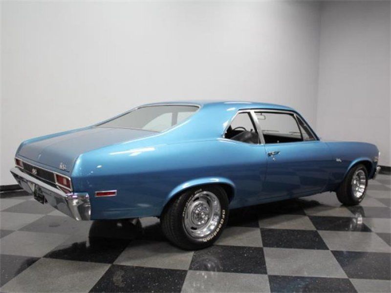 1971 Blue Chevrolet Nova