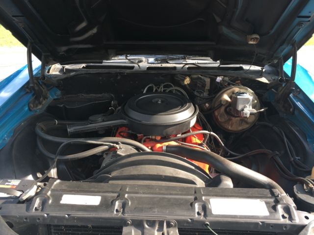 1972 Blue Chevrolet Chevelle