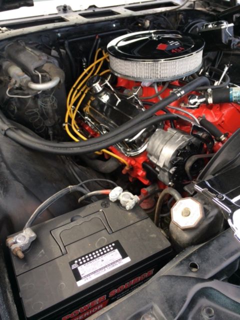 1972 Black Chevrolet Chevelle 2 door