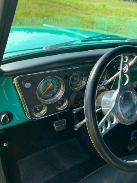1972 Seafoam Green and White Chevrolet C-10 Standard Cab -SWB