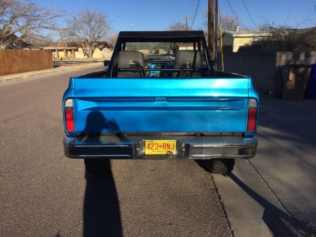 1972 Blue Chevrolet Blazer