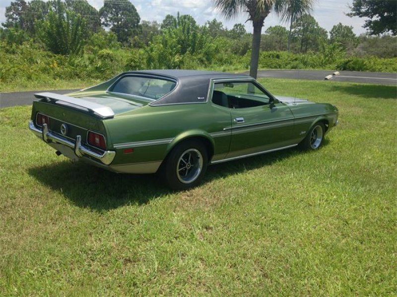 1972 Green Ford Mustang