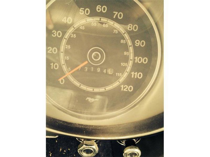 1972 Green Ford Mustang