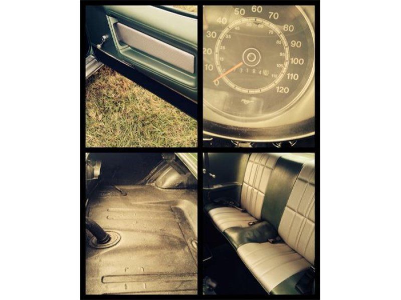1972 Green Ford Mustang