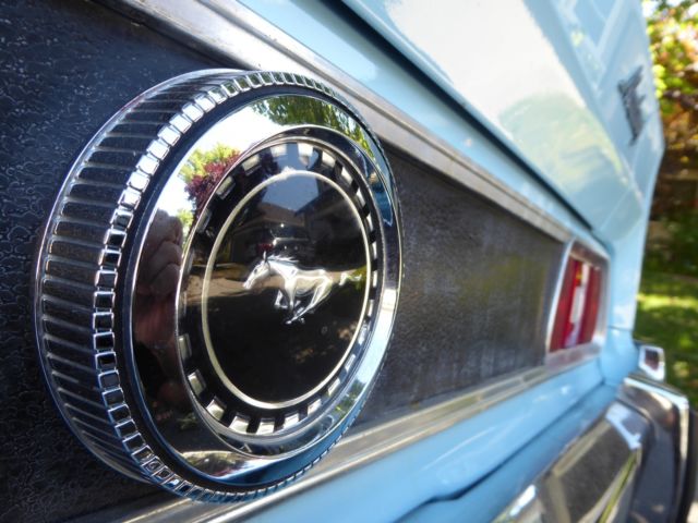 1973 Blue Ford Mustang Fastback
