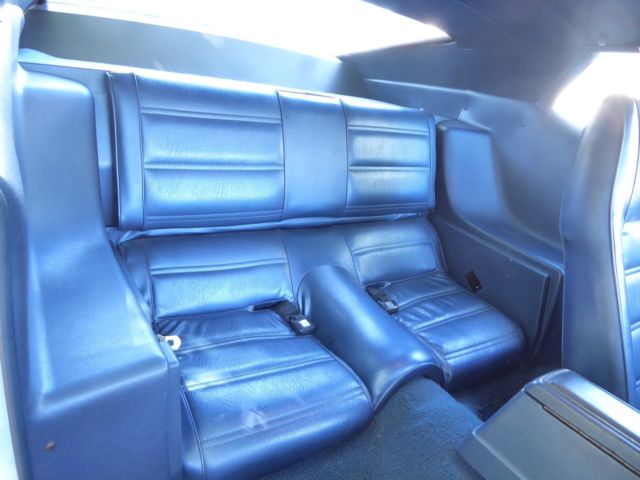1973 Blue Ford Mustang Fastback